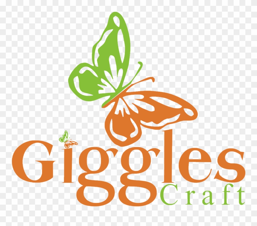 Welcome To Giggles Craft - Black And White Butterfly Clipart