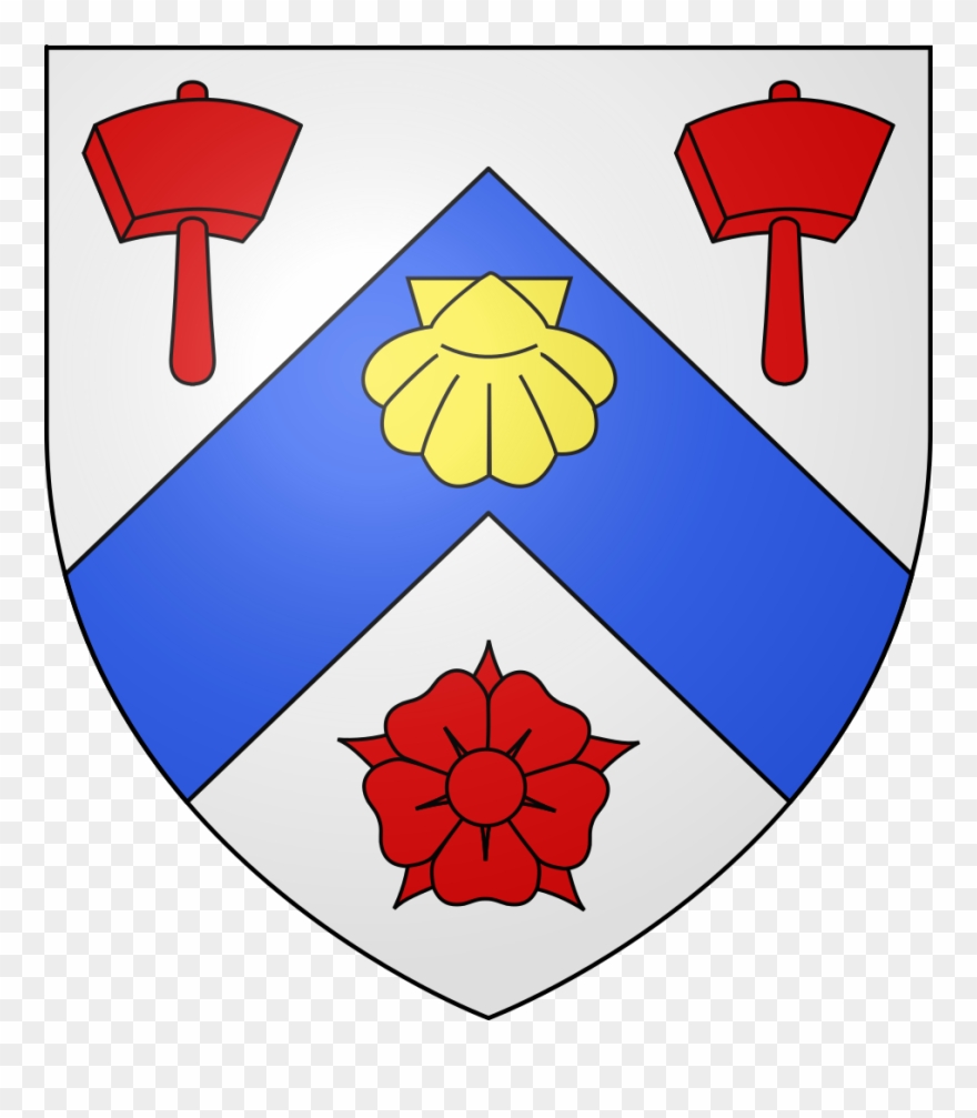 Blason Saint Aubin De Crétot Clipart