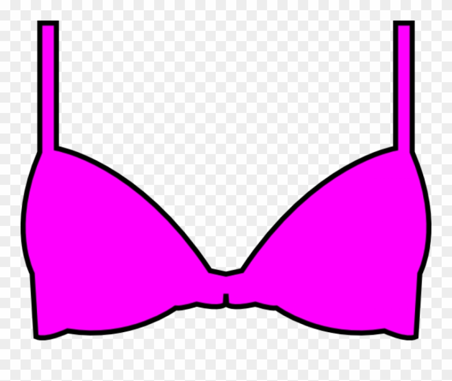 Free Png Images - Pink Bra Clip Art Transparent Png