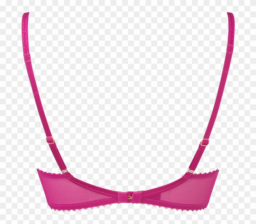 Gypsy Non Padded Bra Fushia Product Back - Brassiere Clipart