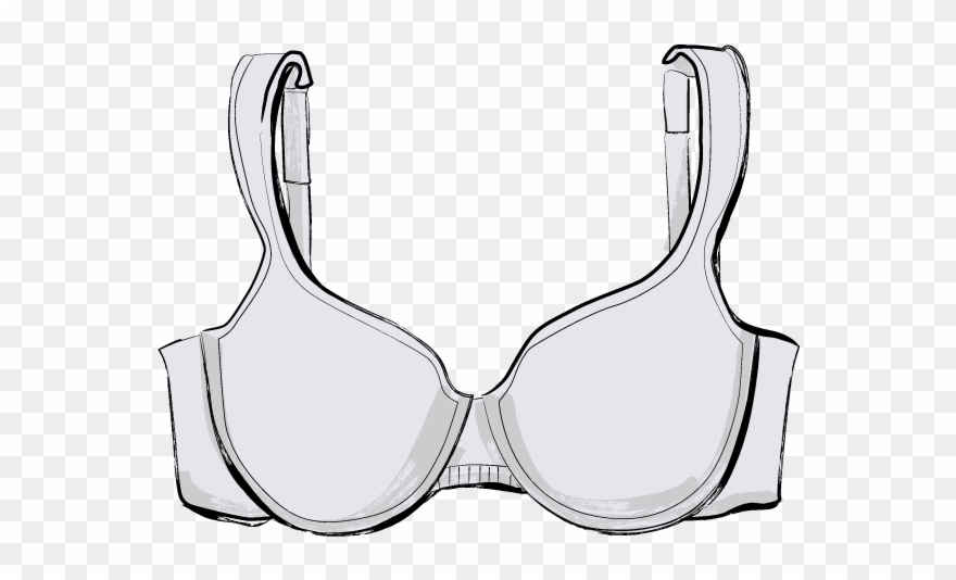Perfect Coverage Bra - Brassiere Clipart