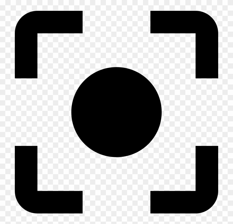 Ic Center Focus Strong 48px - Focus Icon Free Jpg Clipart