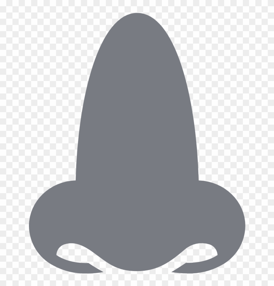 Nose Icon - Illustration Clipart