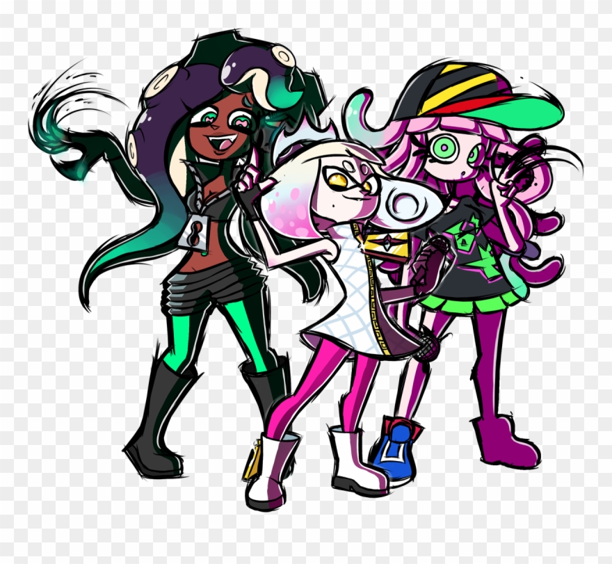 Dead Line - Glenna Splatoon Chirpy Chips Clipart