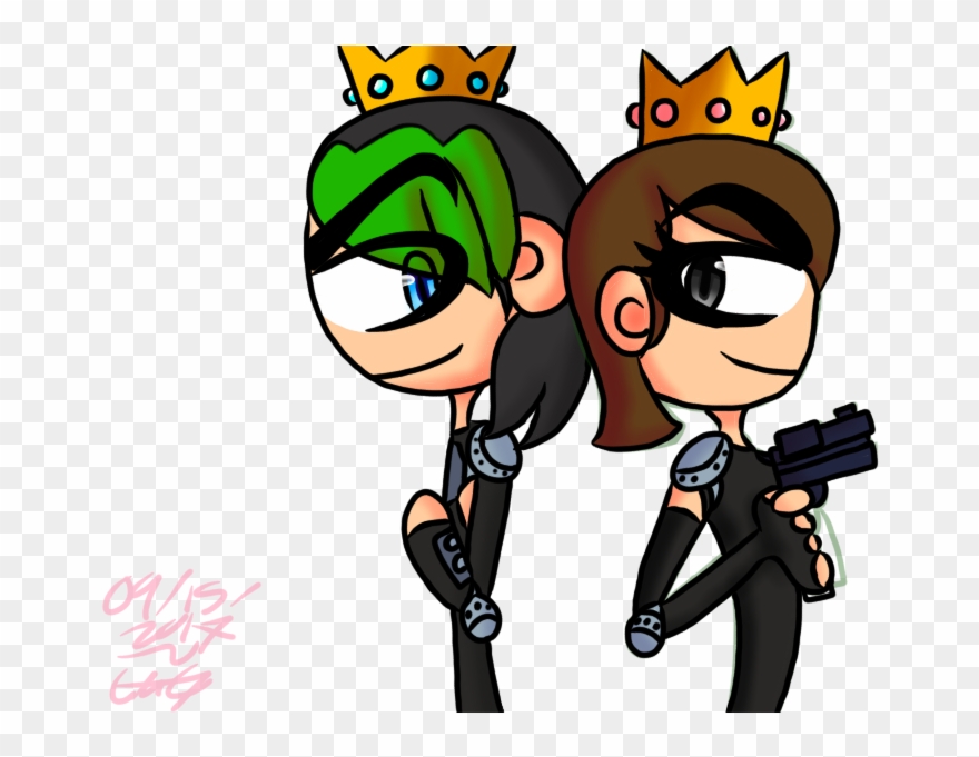 Will Ryan And Chloe Eves Are Kings And Queens - Cartoon Clipart