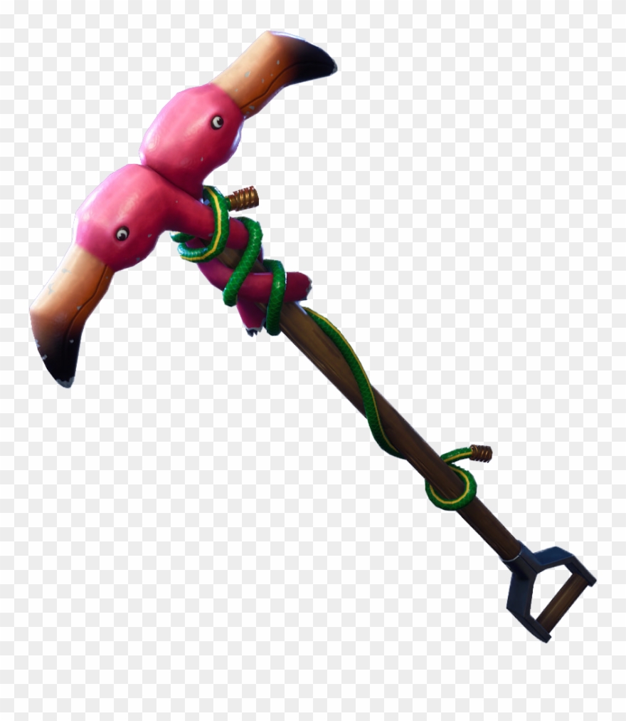 Fortnite Pink Flamingo Png Image - Fortnite Pickaxe Pink Flamingo Clipart