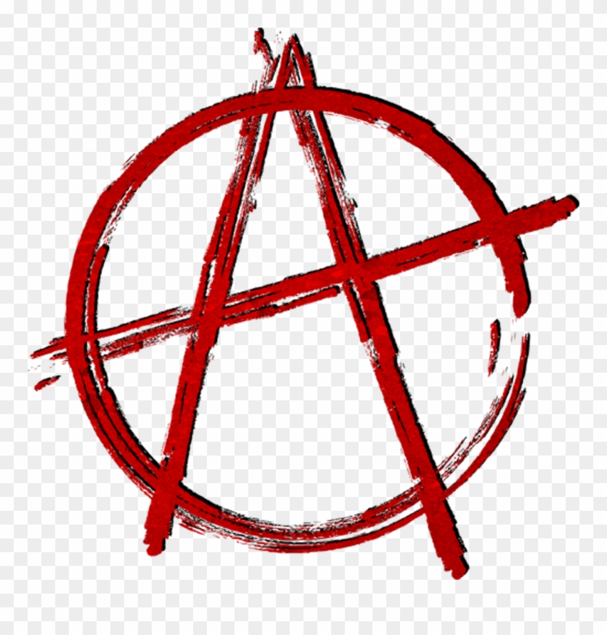 Anarchy Png, Download Png Image With Transparent Background, - Red Anarchy Symbol Png Clipart