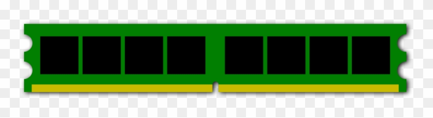 Clipart - Ram Module - Represent Ram Memory In Art - Png Download