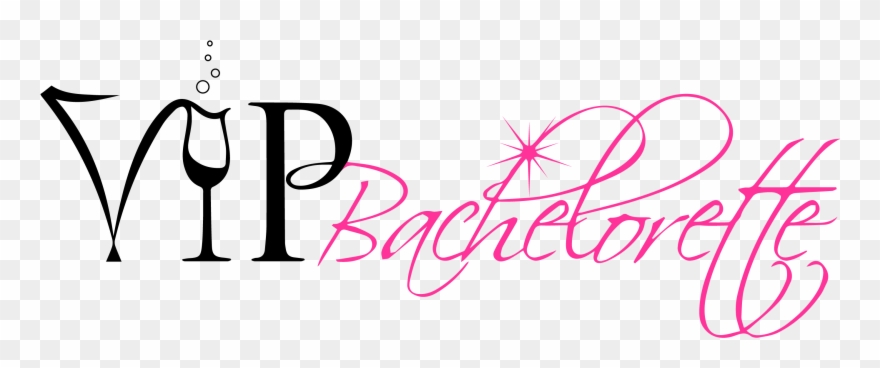 Vip Bachelorette Logo Black-01 - Bachelorette Party Png Clipart