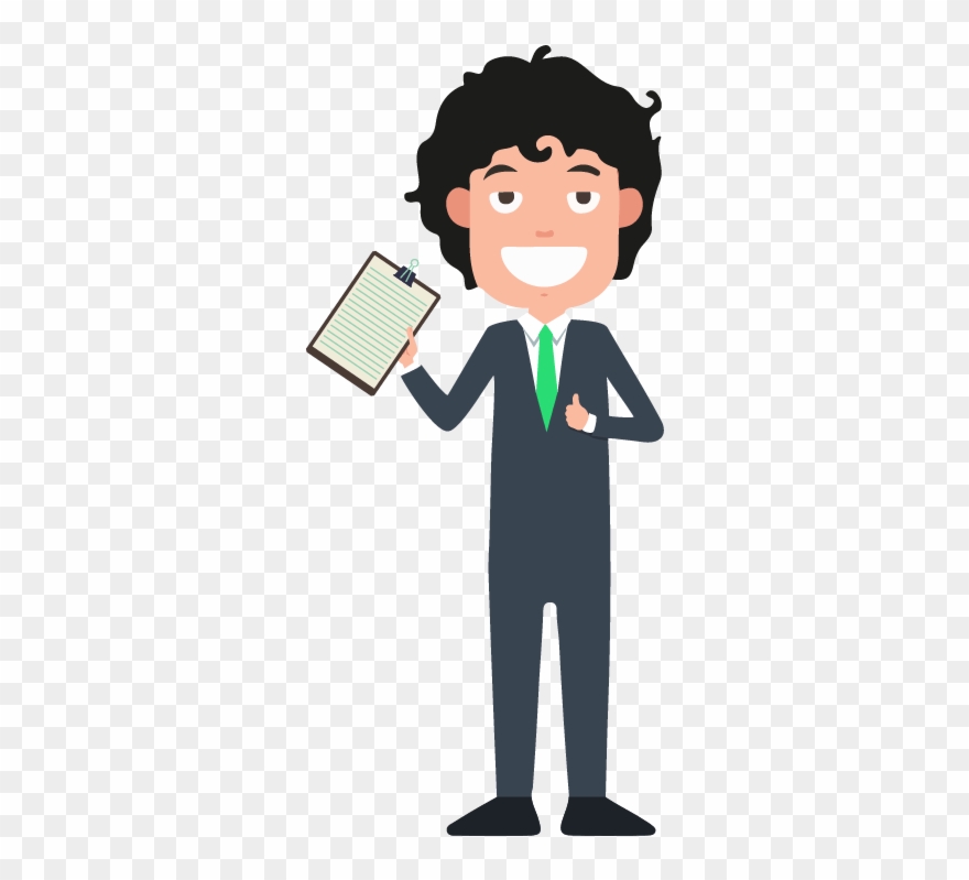 Businessman - Cartoon Clipart