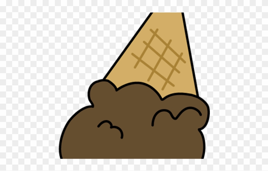 Fallen Clipart Fiend - Dropped Ice Cream Cartoon - Png Download