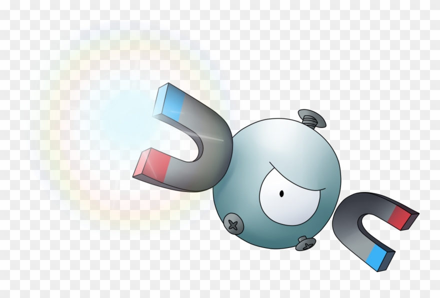 Magnemite Used Mirror Shot By Xiaodarkcloud - Magnemite Transparent Clipart