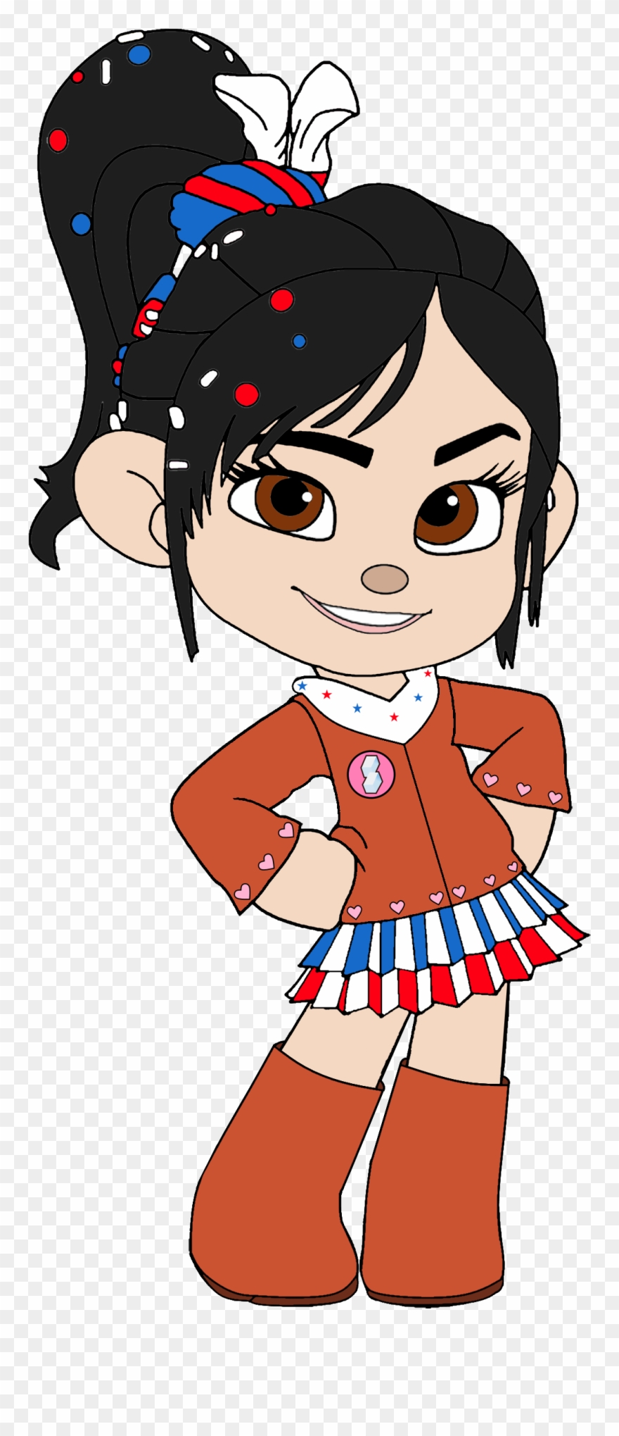 Cowgirl Png - Wreck It Ralph Disney Princess Rapunzel Clipart