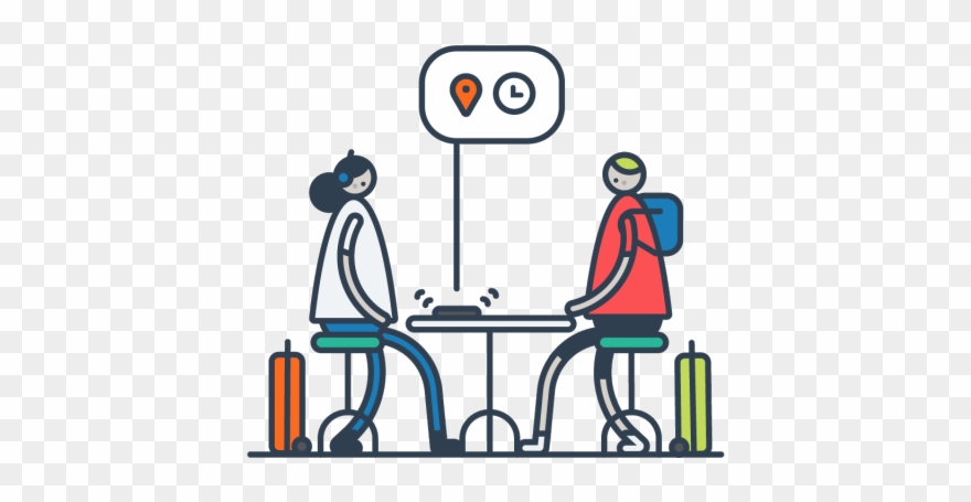 Safe Clipart Passenger - Cartoon - Png Download