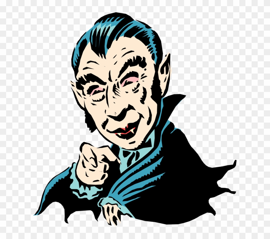 663 X 700 4 0 - Cartoon Vampire Clipart