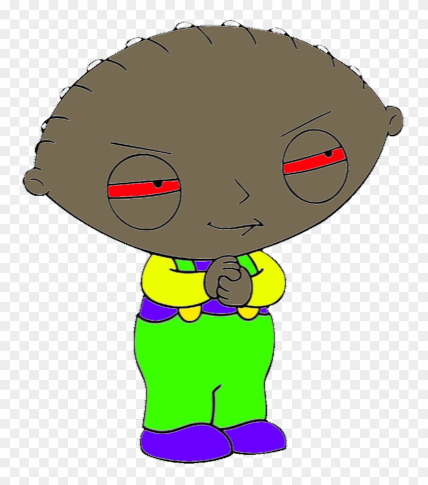 Black Stewie Griffin Clipart