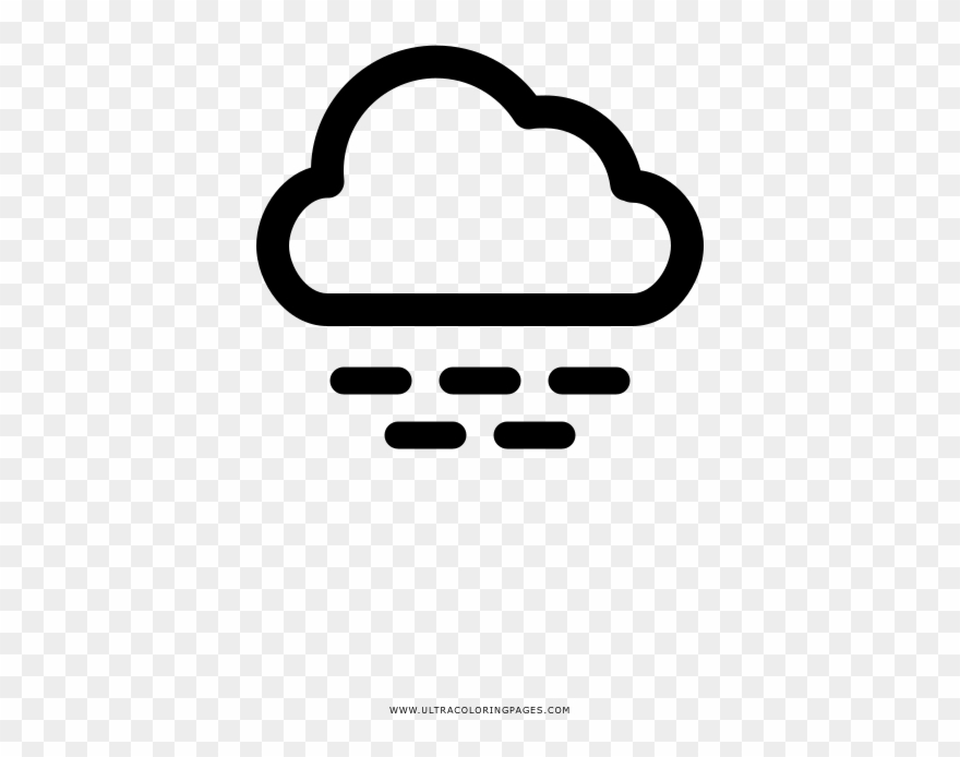 Foggy Coloring Page Clipart