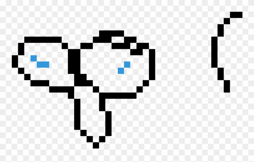 Dick - Santa Hat Pixel Art Clipart