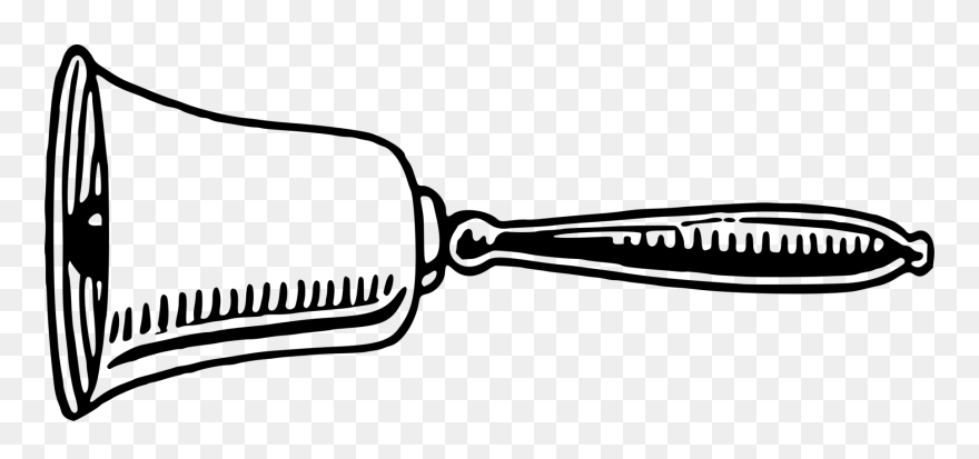 Vector Graphics,free Pictures - Hand Bell Clip Art - Png Download