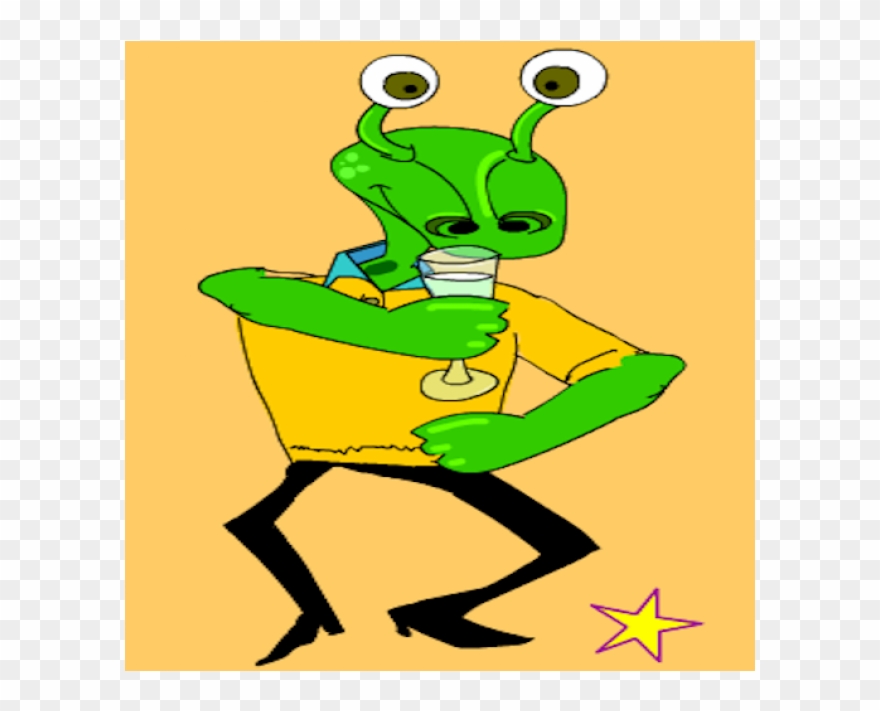 Alien Juice Bar Clipart
