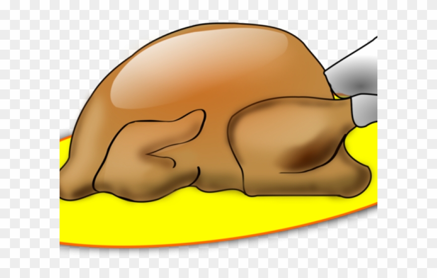 Roast Clipart Dead Turkey - Daging Kartun - Png Download