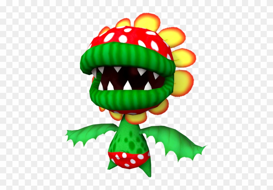 Download Zip Archive - Piranha Plant Mario Sunshine Clipart