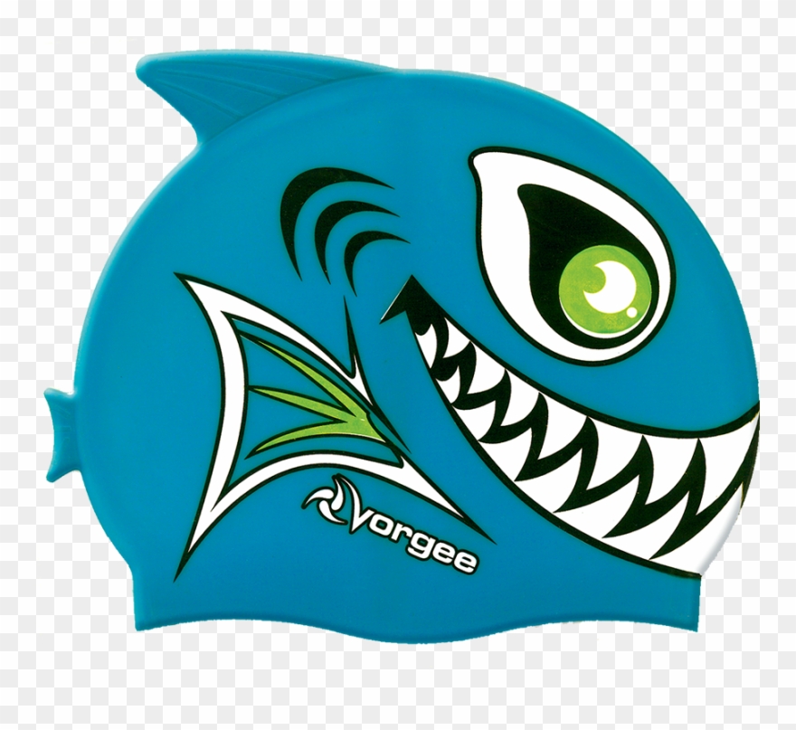 Piranha Cap - Shark Clipart