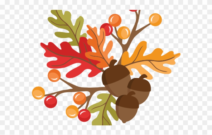 Autumn Leaves Clipart Svg - Clipart Cute Autumn Leaves - Png Download