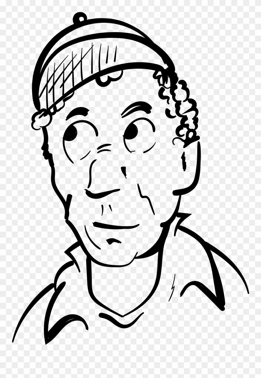 Big Image - Line Art Clipart