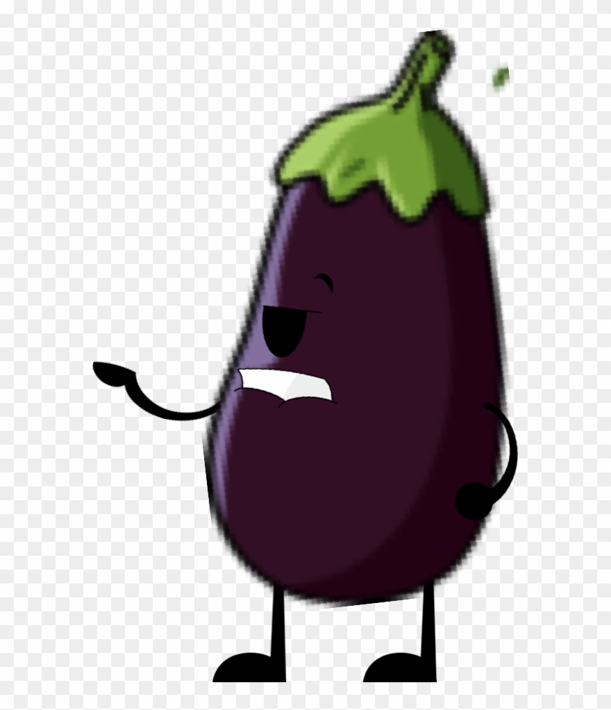 Eggplant - Eggplant Cartoon Clipart