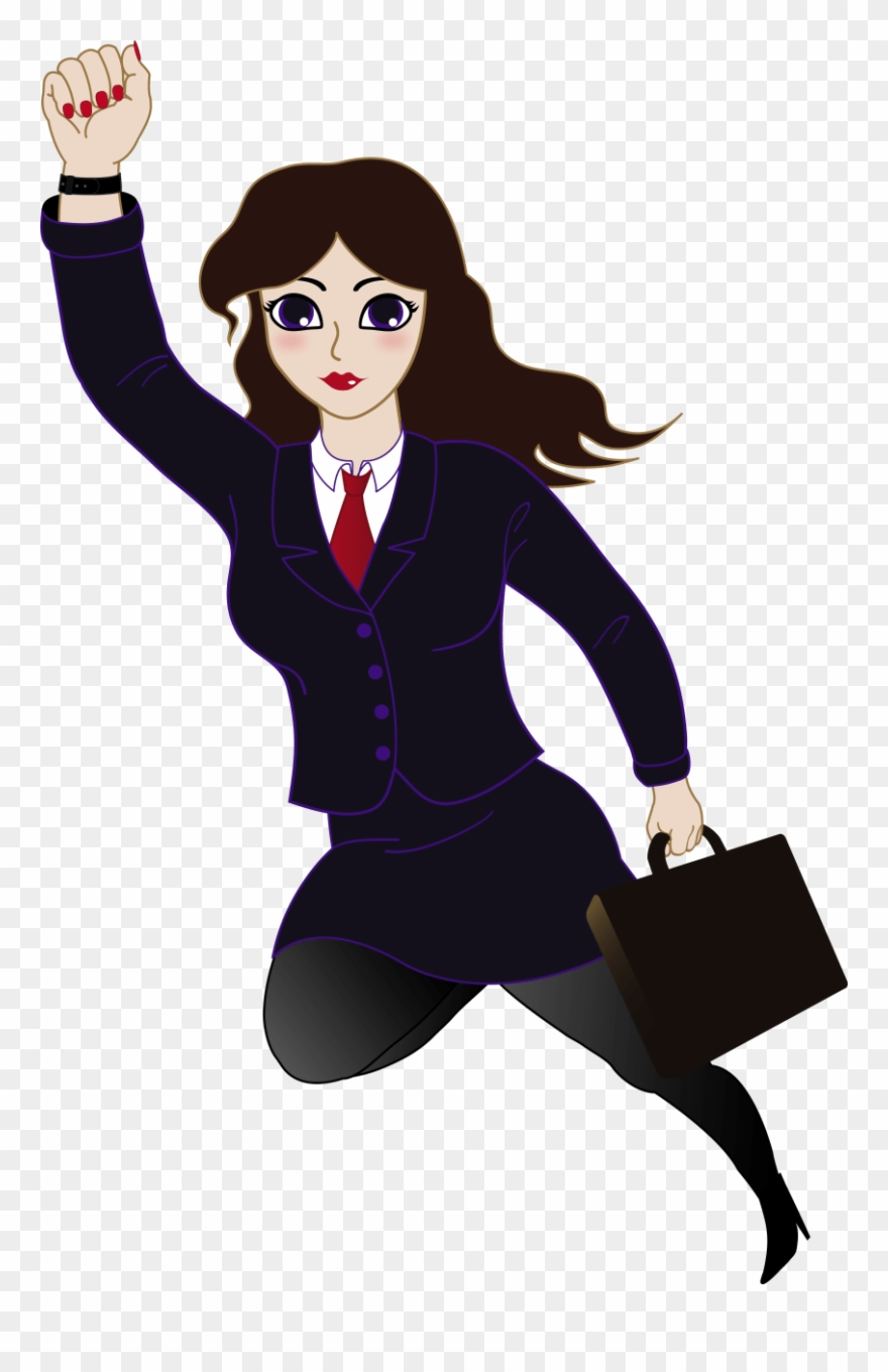 Business Women Clip Art Free - Businesswoman Clipart - Png Download