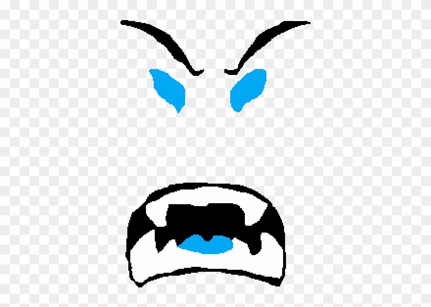 Blizzard Beast Mode - Roblox Faces Clipart