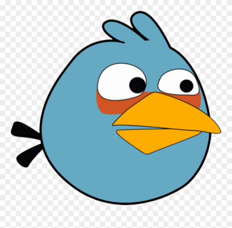 Free Png Download Angry Birds Characters Blue Png Images - Angry Birds Characters Blue Clipart