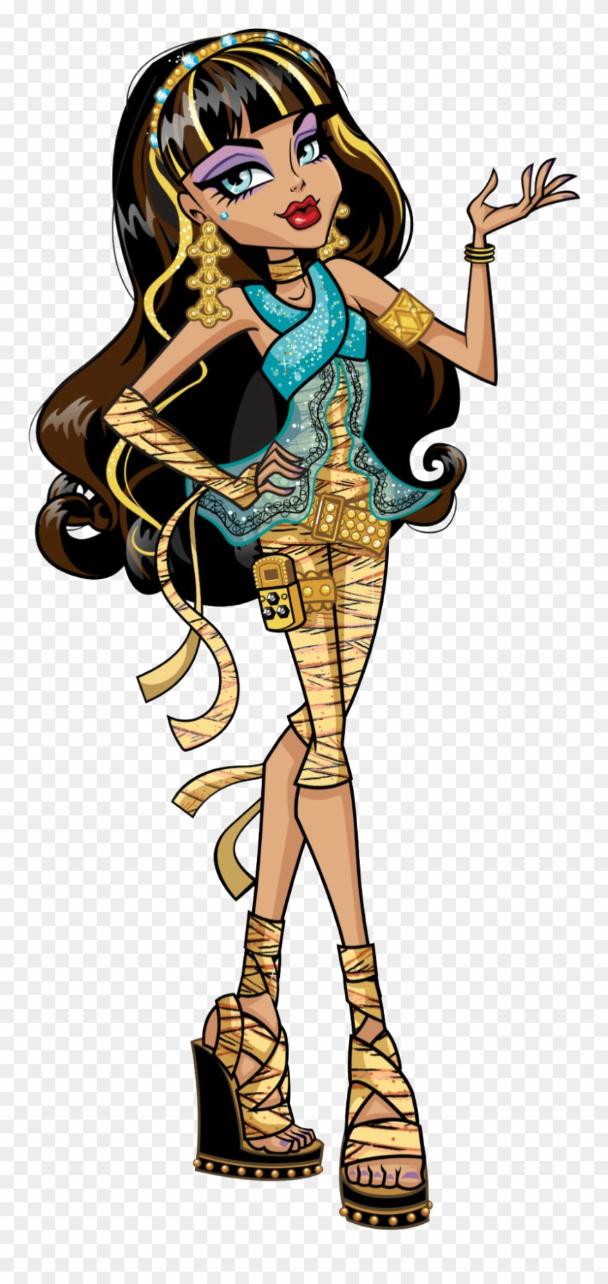 Nuevo Artwork/png En Hd De Cleo De Nile - Monster High Cleo De Nile Clipart