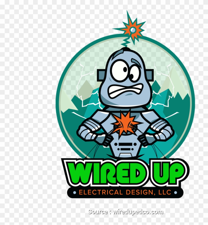 Wired Up Electrical Welcome, Wired Up Electrical Design - Cartoon Clipart