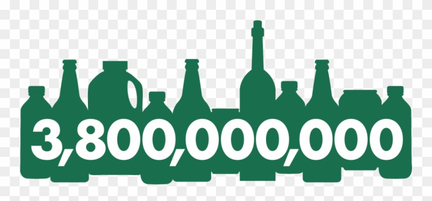 Beverage Container Handling Fees Are Paid By Beverage - Glass Bottle Clipart