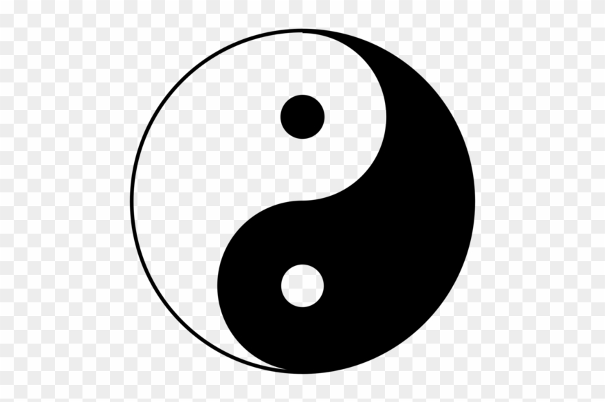 Yin And Yang Symbol Computer Icons Depositphotos - Yin Yang Sign Clipart - Png Download