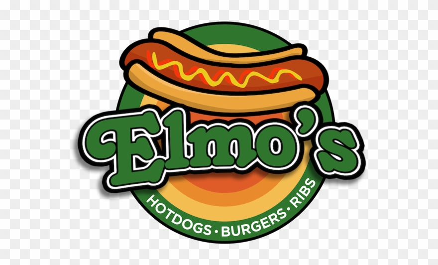 Elmo's - Black Clipart