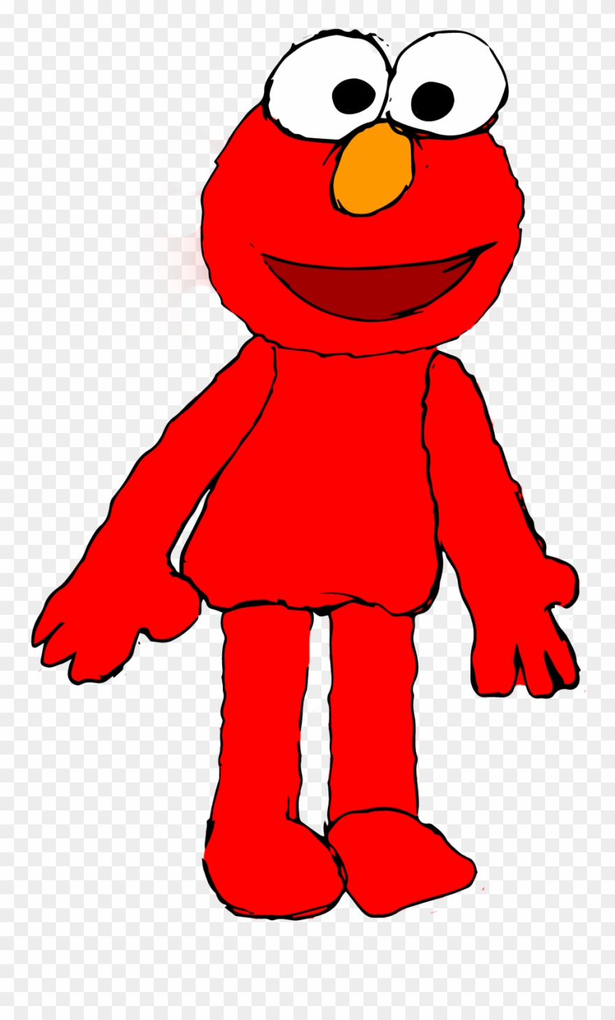 Angelcloud Leaf1 Kiss Devilcloud Angrybird Elmo - Cartoon Clipart