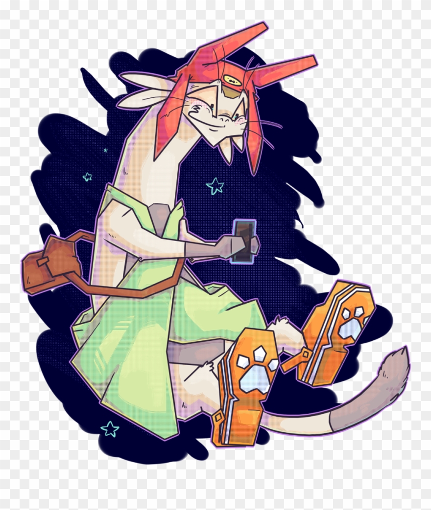 Space Xenophile - Cartoon Clipart