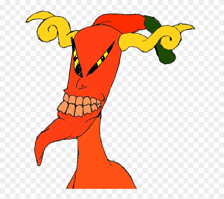 Pentagon Pepper - Cartoon Clipart