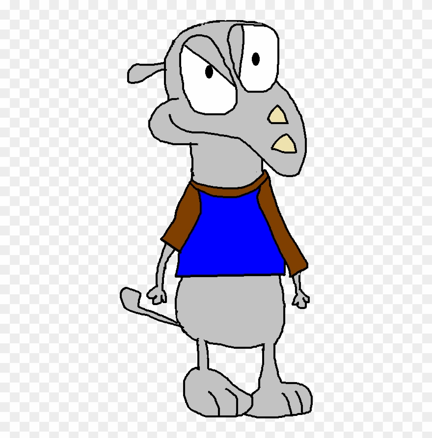 Daran The Rhino - Cartoon Clipart