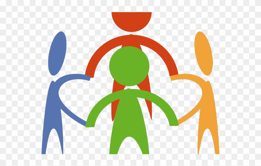 Community Clipart School Stakeholder - People Holding Hands Png Transparent Png