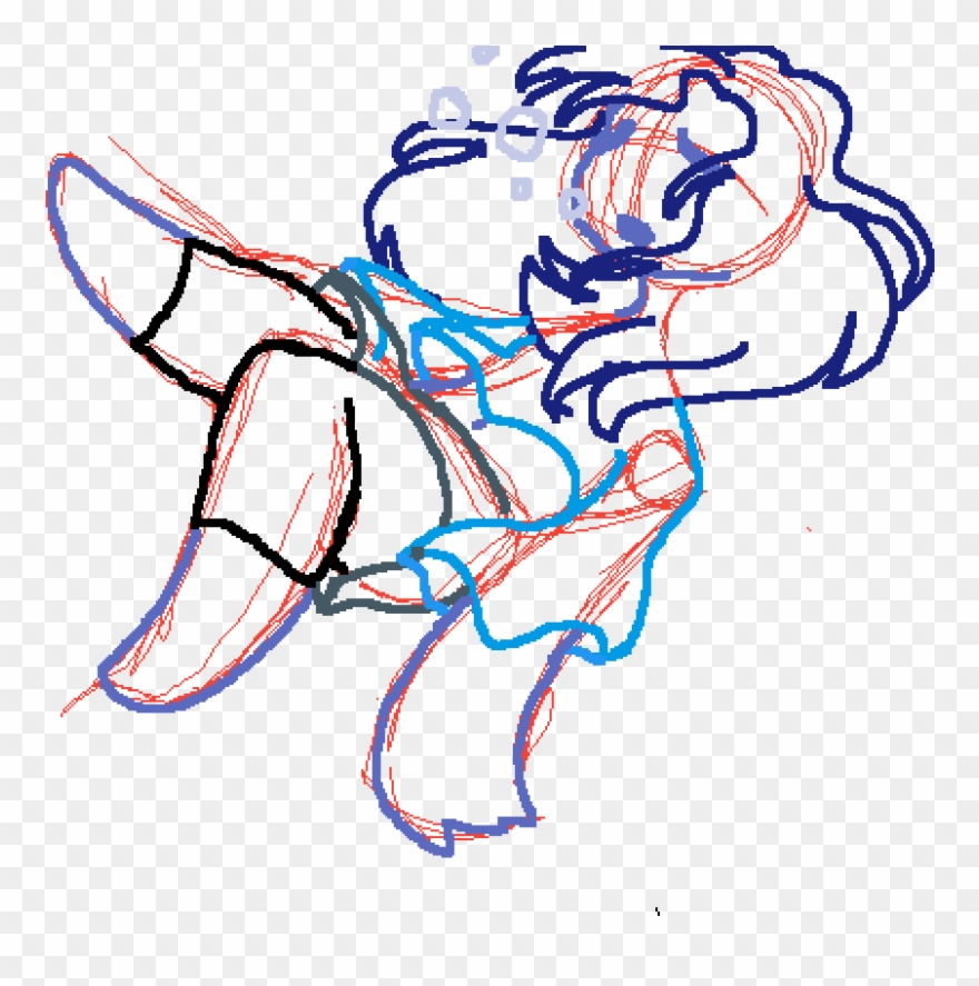 Drowning Wip Part - Sketch Clipart