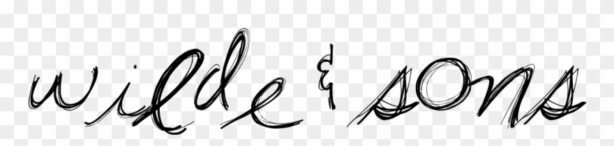 Wilde & Sons Are A True Family Run Business With Over - Calligraphy Clipart