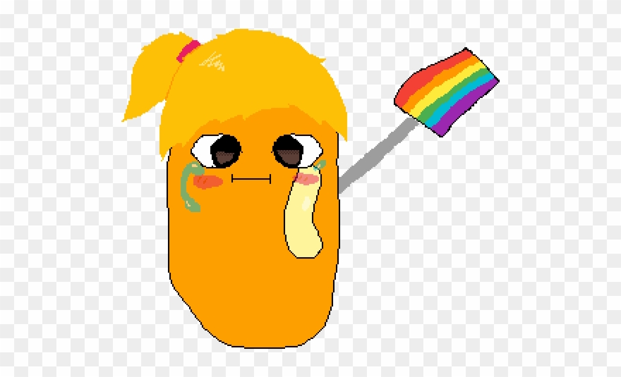 I Am A Smol,gay And Depressed Bean - Cartoon Clipart