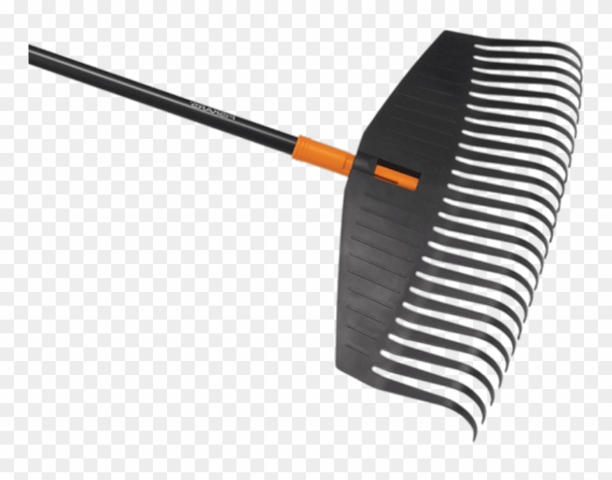 Download Solid Large Leaf Rake Png Images Background - Fiskars Wide Leaf Rake Clipart