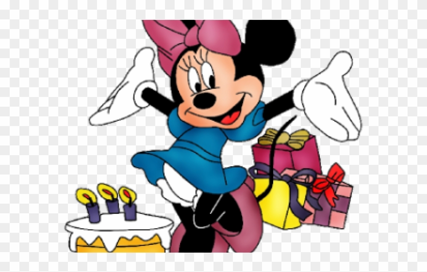 Minnie Mouse Clipart 1st Birthday - Mickey Mouse Birthday Images Png Transparent Png