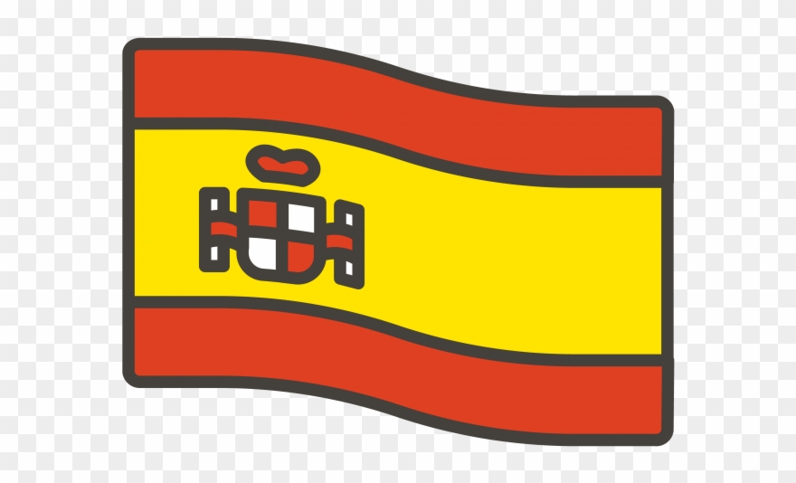 Spain Flag Emoji Clipart