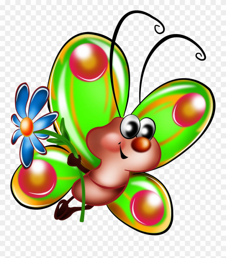 0 10c8d1 31d9b0b6 Orig Cartoon Butterfly, Butterfly - Clipart Butterfly Transparent Pink Cartoon - Png Download